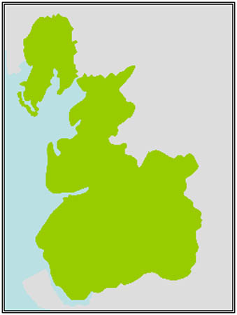 1851 Map of Lancashire